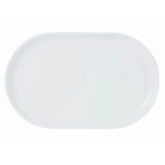 Porcelite Narrow Oval Plate 