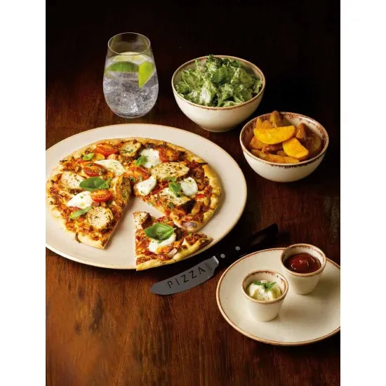 Seasons Stone Pizza Plate 28cm X 6