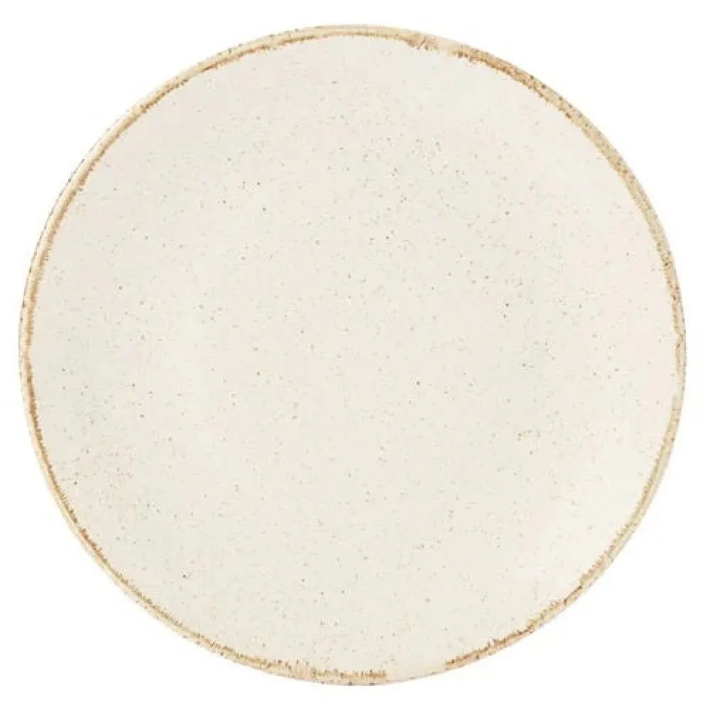 Seasons Oatmeal Coupe Plate 24cm X 6