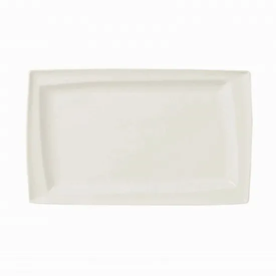 Academy Asymmetric Rectangular Plate 33x22cm X 6