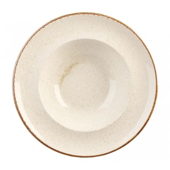 Seasons Oatmeal  Pasta Plate 26cm X 6