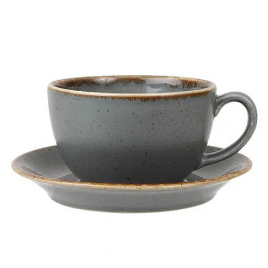 Seasons Storm Bowl Shaped Cup on Saucer