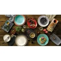 Seasons Storm Narrow Oval Plate 30cm X 6