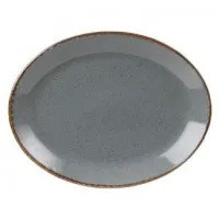 Seasons Storm Oval Plate 30 X 23cm X 6
