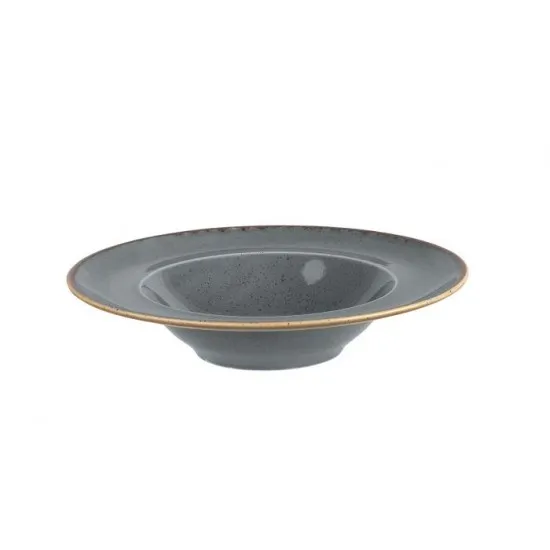 Grey Seasons Storm Pasta Plate 30cm
