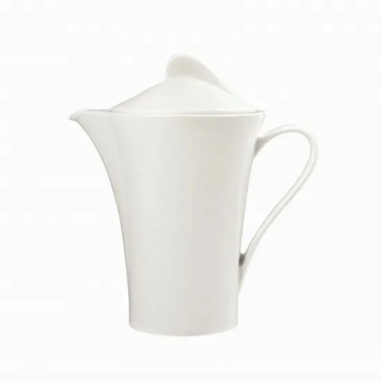 White Coffee Pot