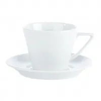 Porc Conic Teacup 10oz X 6