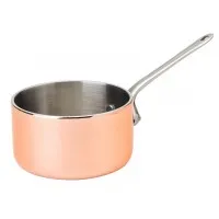 Mini Copper Pres Saucepan 7.5cm/5.5oz X 6