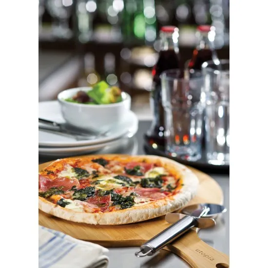 Milano Bamboo Pizza Paddle 15.75'' - For 15'' Pizza X 6