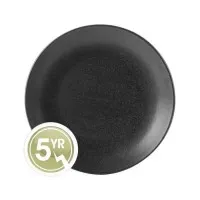 Seasons Graphite Coupe Plate 18cm X 6