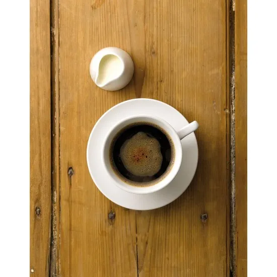 White Porcelain Contemporary Tea Cup
