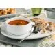 White Porcelain Lugged Soup Bowl 10oz (for Saucer 132116)