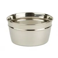 S/s Round Tub No Handle 15cm X 18cm