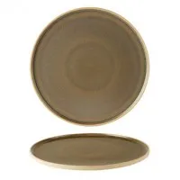 Rustico Fawn Walled Plate 26cm X 6