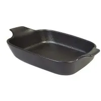 Fucina Black Eared Rect Roaster 22cm X 13cm