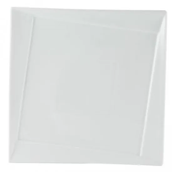 Porcelite Twist  Square Plate 29x29cm X 6