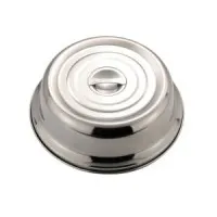 Plate Cover Dome S/s 25cm