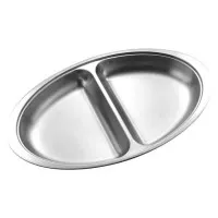 Veg Dish (2 Divide) S/s 30cm