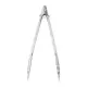 10'' Stainless Steel Spring Tongs