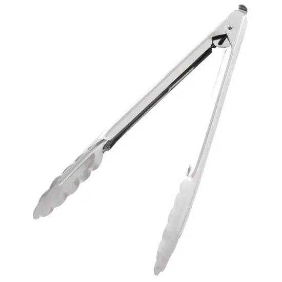 10'' Stainless Steel Spring Tongs