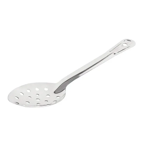 Stainless Steel Straining Spoon 12'' S/s