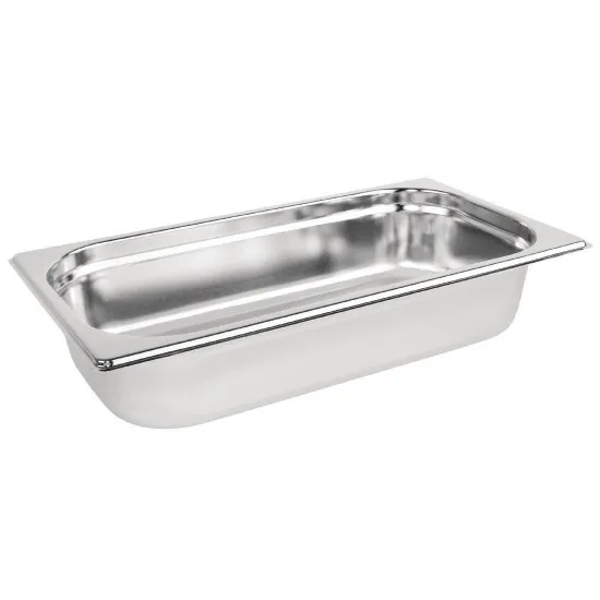 Stainless Steel 1/3 Gastronorm