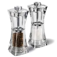 C/m S & P Mill Set Acrylic Crystal