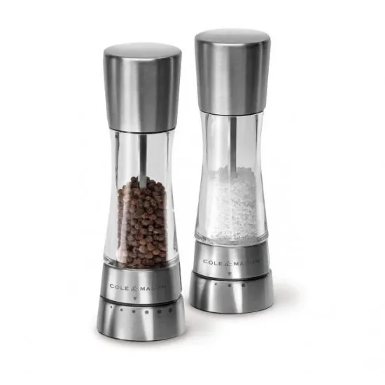 C/m S & P Mills Gift Set 125mm High