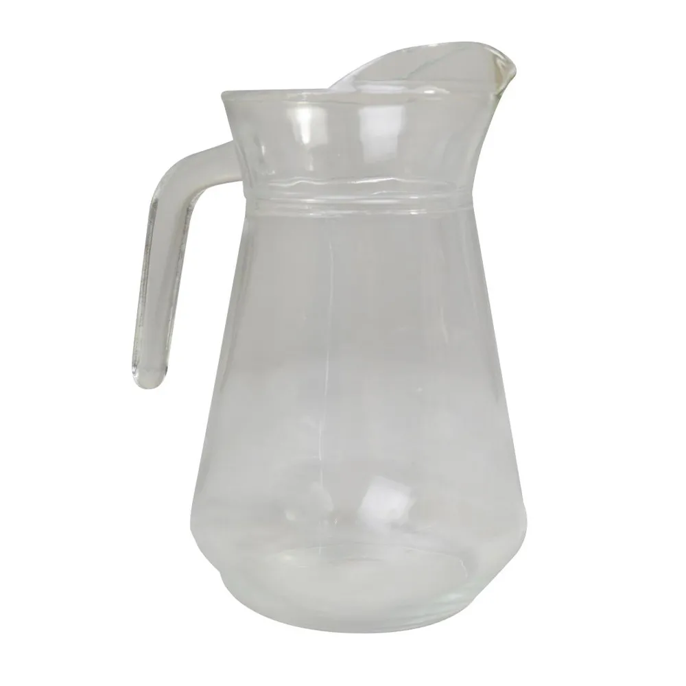 Plain Lipped Glass Jug 1.5l X 6