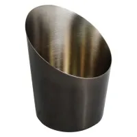 Tapered Presentation Cup Plain Black