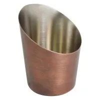 Tapered Presentation Cup Antique Copper Plain