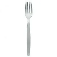 Plain Dessert Fork X 12