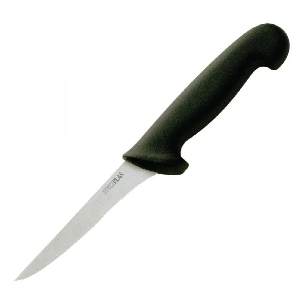 Hygiplas Boning Knife Stiff Blade 5'' Blk