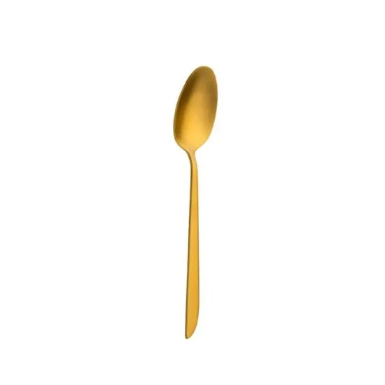 Orca Matt Gold Tea Spoon X 12