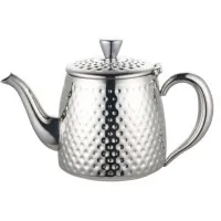 Sandringham Teapot Hammered S/s 48oz