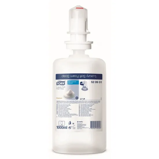 Tork Luxury Soft Foam Soap 1000 Ml X 6