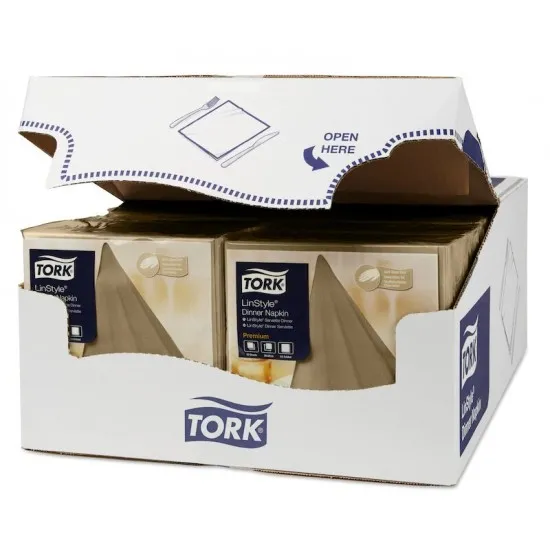 Tork Dinner Napkin Biscuit 39/2 4 Fold X 1800