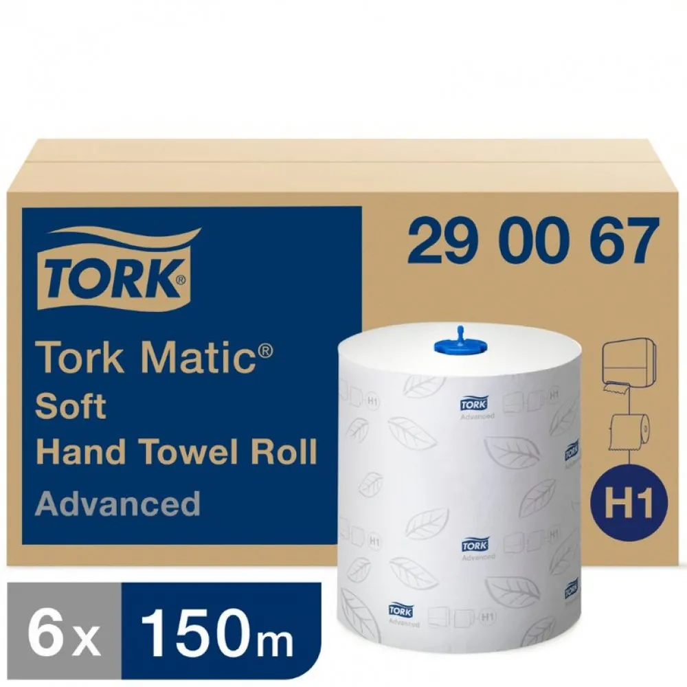 Tork Matic Hand Towel Roll Advanced 150m X 6