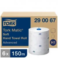 Tork Matic Hand Towel Roll Advanced 150m X 6