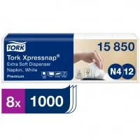 Tork Xpress Serviette White  X 8000