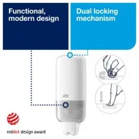 Tork S1 Liquid Soap Dispenser White