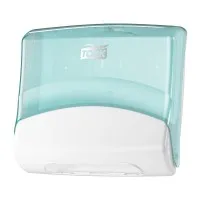 Tork Folded Wiper/cloth Disp White/turq