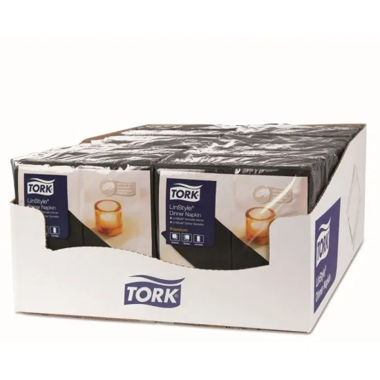Pack of Tork Linstyle Black 8 Fold X 600