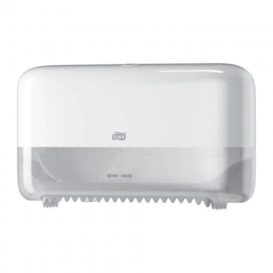 Tork T7 Mid Size T/roll Twin Disp White