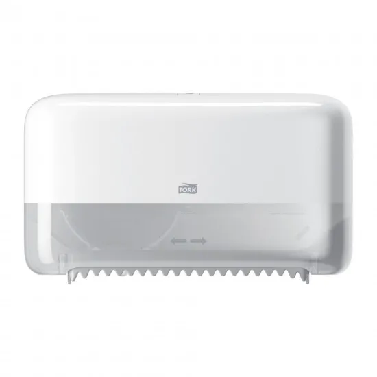 Tork T7 Mid Size T/roll Twin Disp White