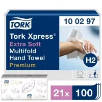 Tork Xpress Extra Soft Multifold Hand Towel X 2100