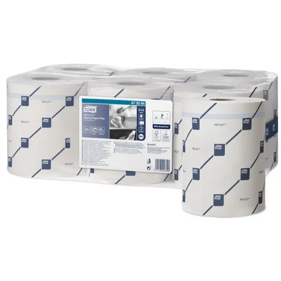 Tork Reflex C/feed Roll Plus White X 6