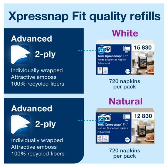 Tork Xpressnap Fit Tabletop Nap Disp