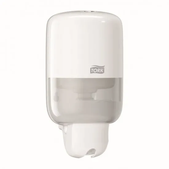 Tork S2 White Mini Liquid Soap Dispenser