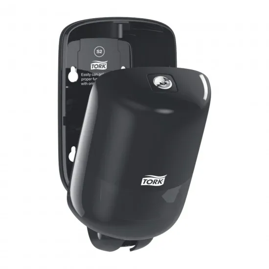 Tork S2 Black Mini Liquid Soap Dispenser